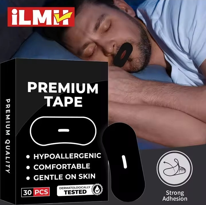 Anti-Snoring Mouth Tape – Silent Sleep Strips for Men | Bear Labs