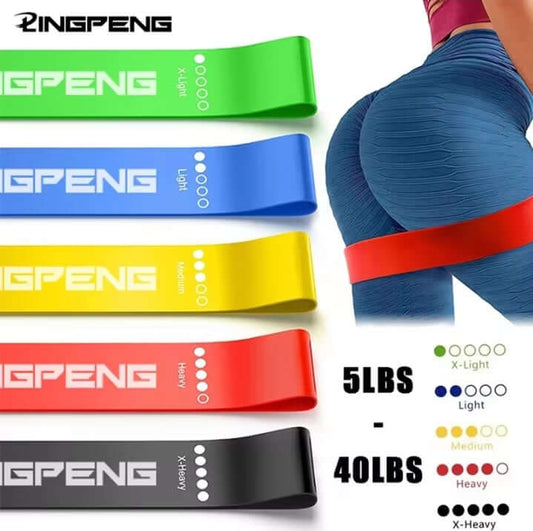 Elastic Resistance Bands Set – Full Body Strength & Mobility Training | Bear Labs - by Bear Labs Fit