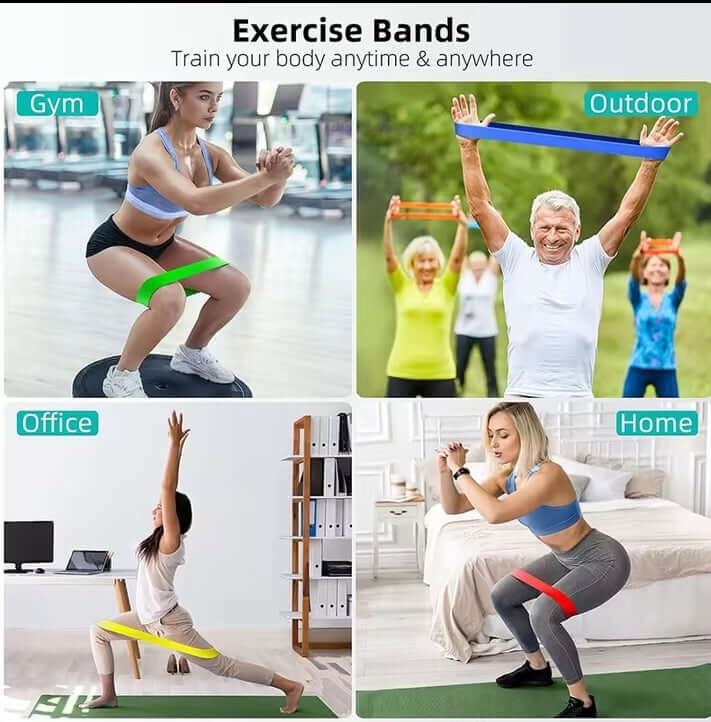 Elastic Resistance Bands Set – Full Body Strength & Mobility Training | Bear Labs - by Bear Labs Fit