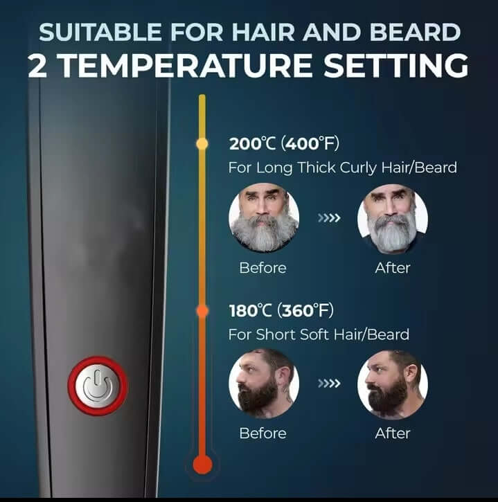 Wireless Heated Beard Comb – Groom & Style with Heat | Bear Labs - by Bear Labs Fit