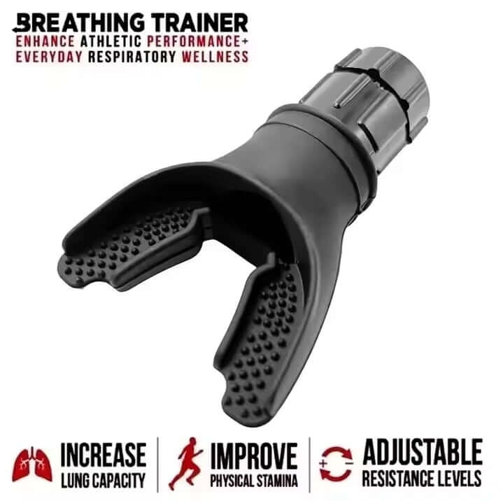 Breathing Trainer Lungmaxer – Improve Lung Capacity & Endurance | Bear Labs - by Bear Labs Fit